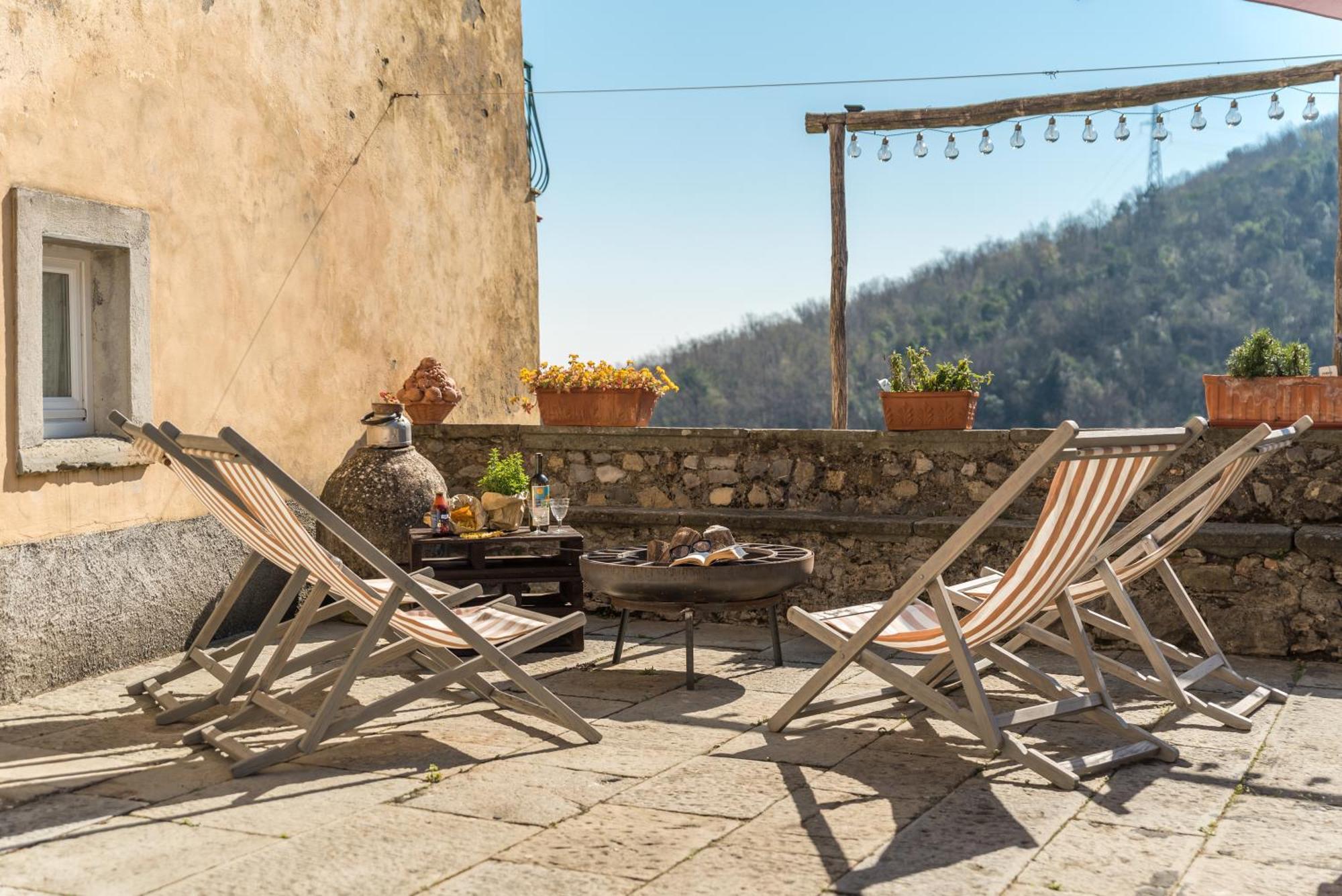 Corte Paganini Casa Vacanze Riccò del Golfo di Spezia Buitenkant foto