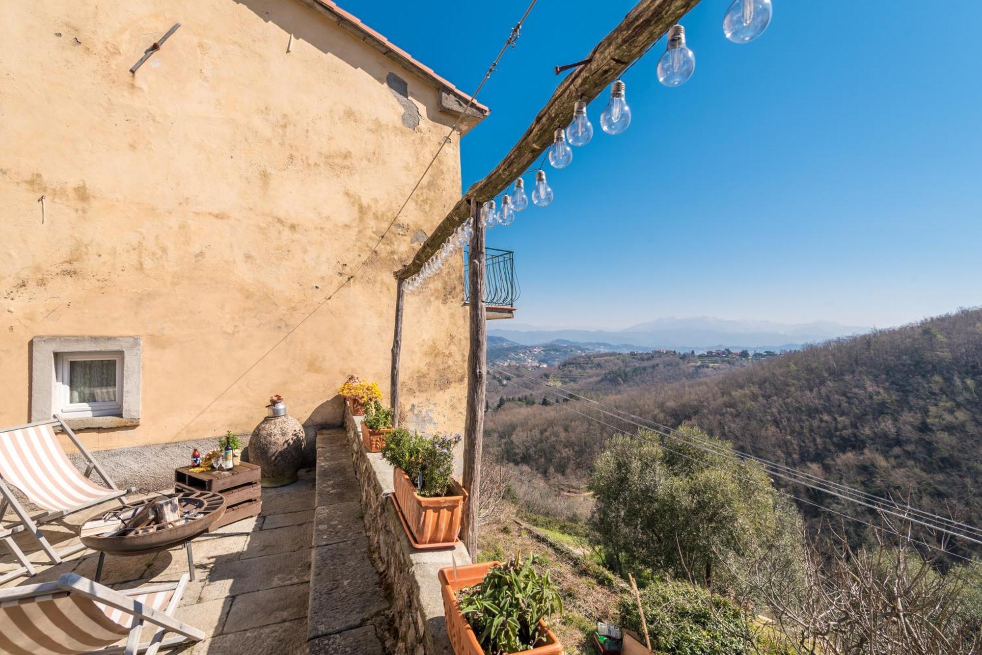 Corte Paganini Casa Vacanze Riccò del Golfo di Spezia Buitenkant foto